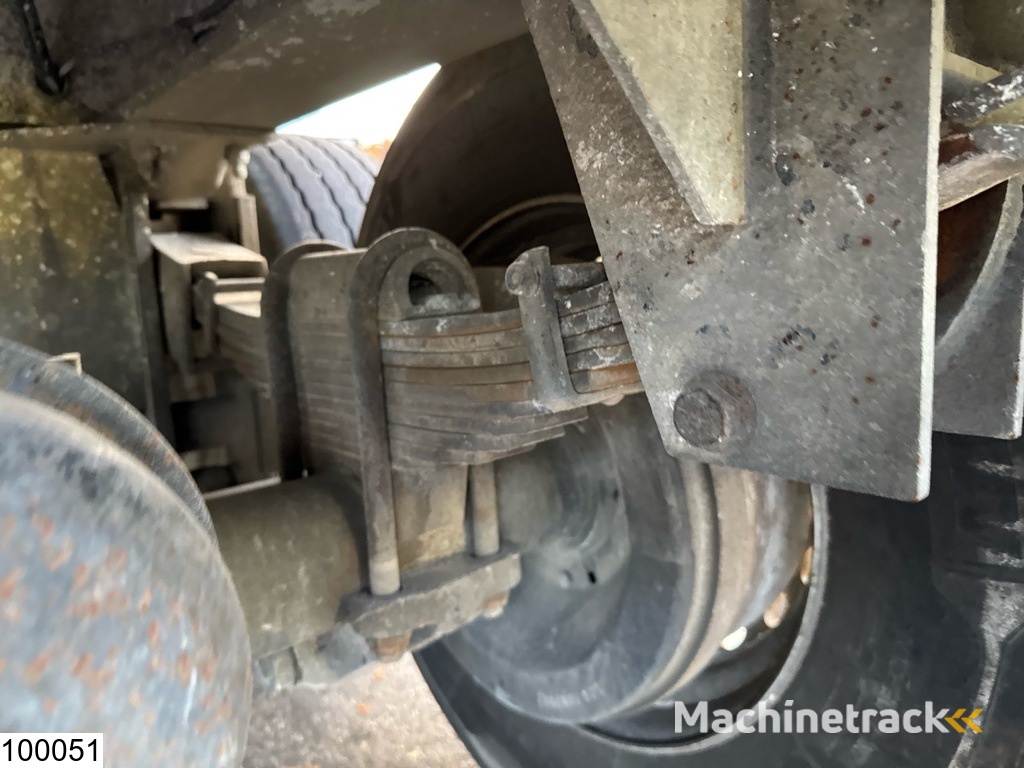 Benalu kipper Bladvering, Trommel, 24m3