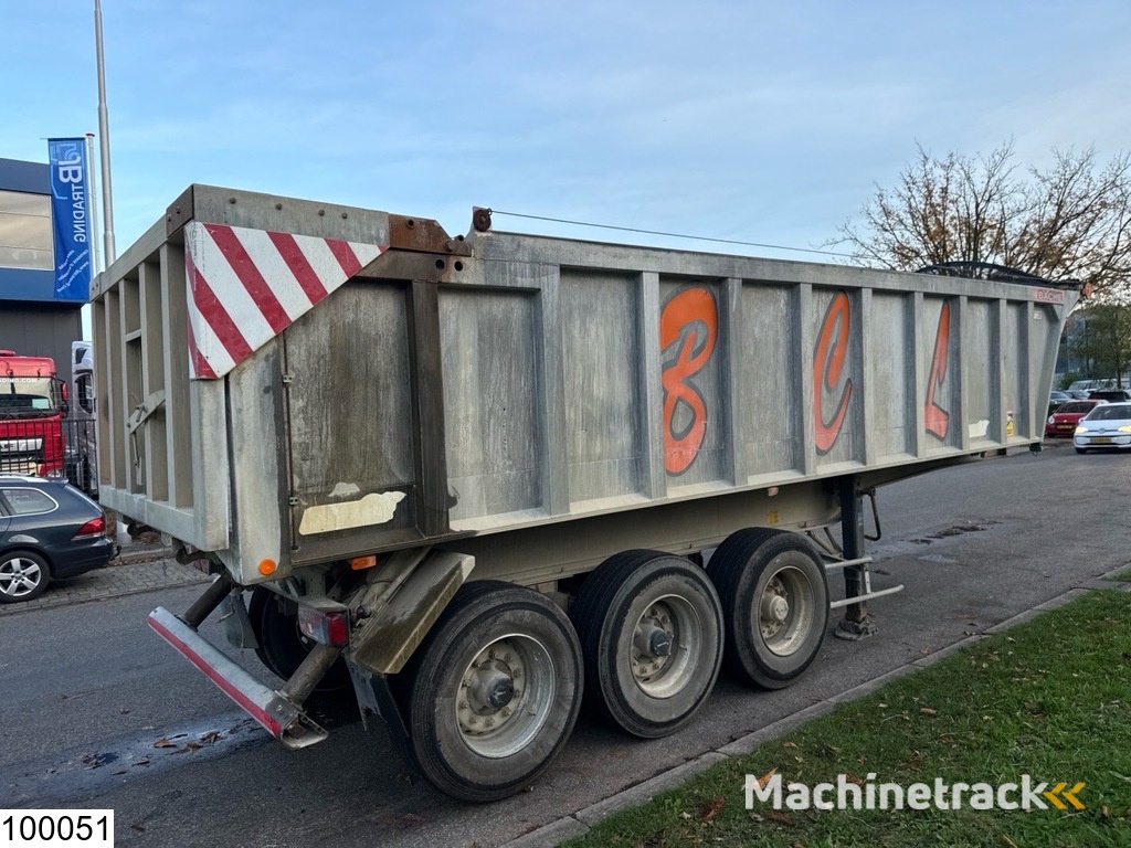 Benalu kipper Bladvering, Trommel, 24m3
