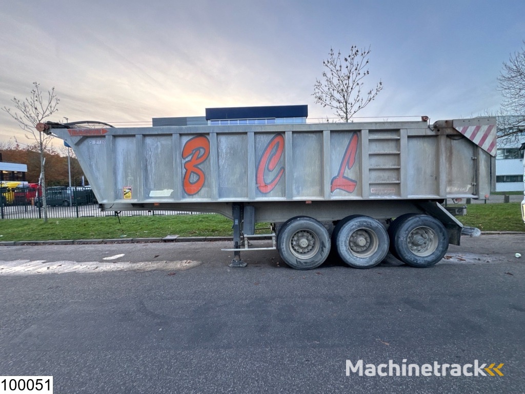 Benalu kipper Bladvering, Trommel, 24m3