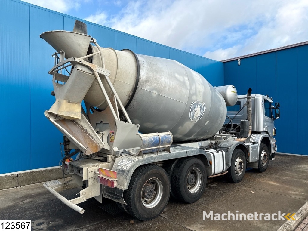 Scania P 380 8x4, Cifa, 8m3,, Manual