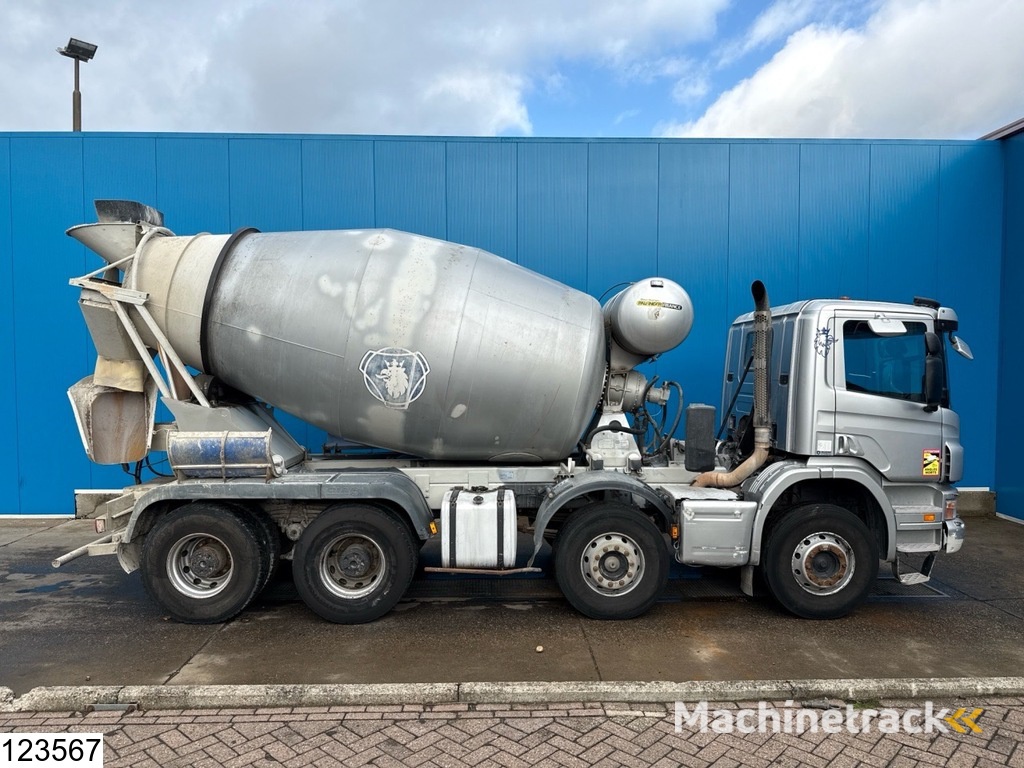 Scania P 380 8x4, Cifa, 8m3,, Manual