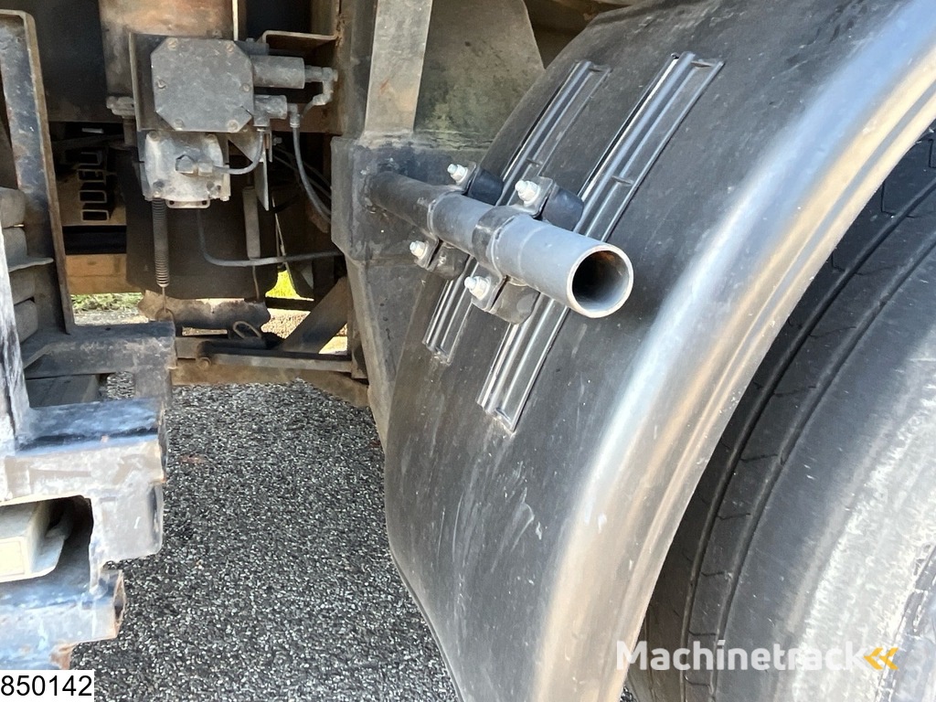 Zwalve open laadbak 41.000 KG