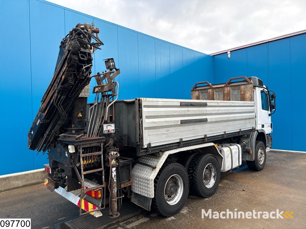 Mercedes Actros 2636 6x4, EURO 3, HIAB, Telligent 16