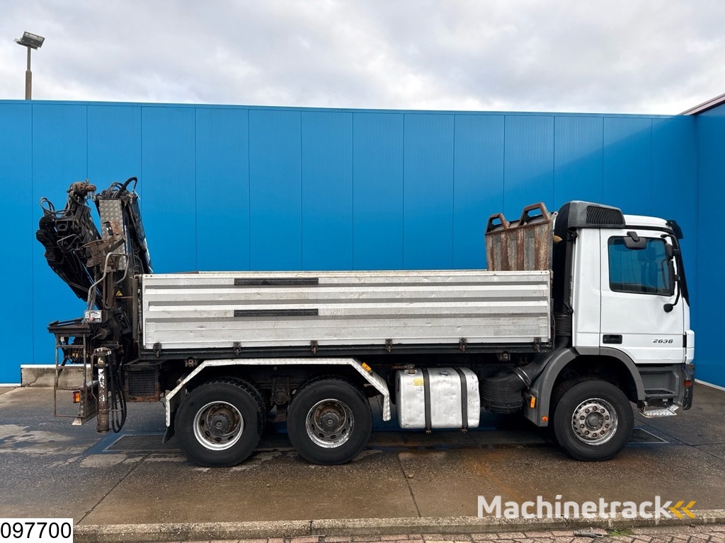 Mercedes Actros 2636 6x4, EURO 3, HIAB, Telligent 16