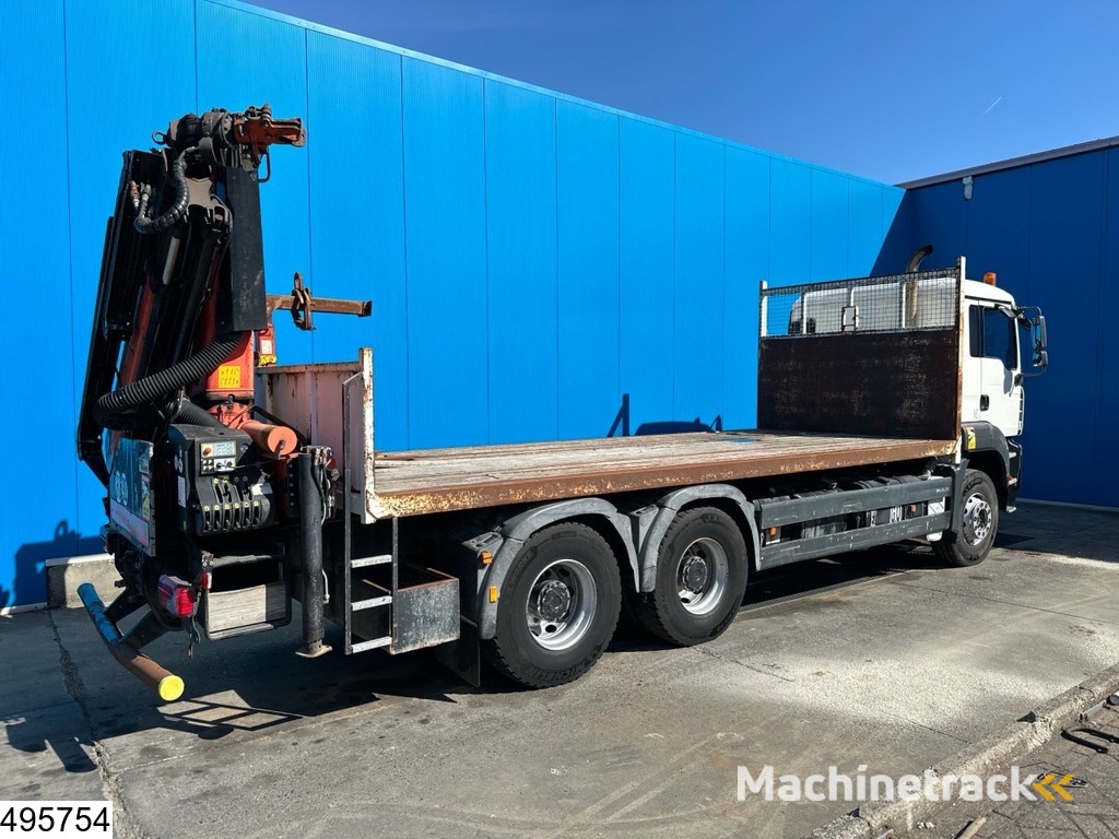 MAN TGA 26 360 6X4, Manual,  Steel suspension, Palfinger