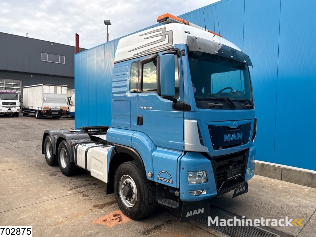 MAN TGS 26 480 EURO 6, 6x6, Retarder, Manual