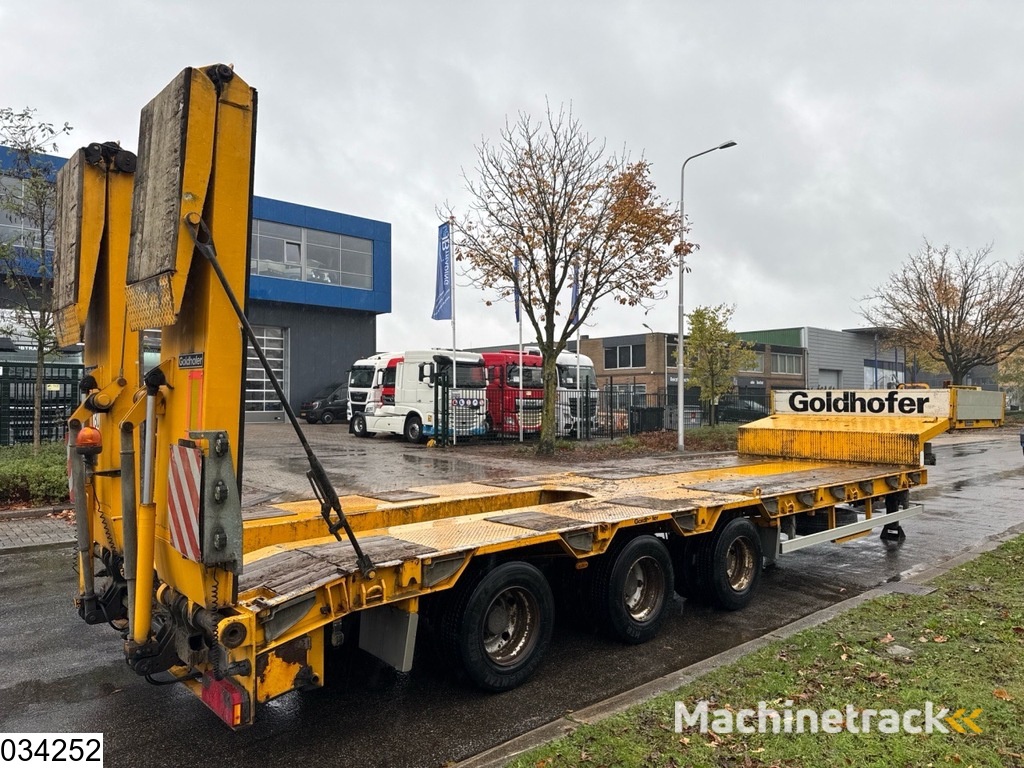 Goldhofer Lowbed 48,000 kg, Steering axle