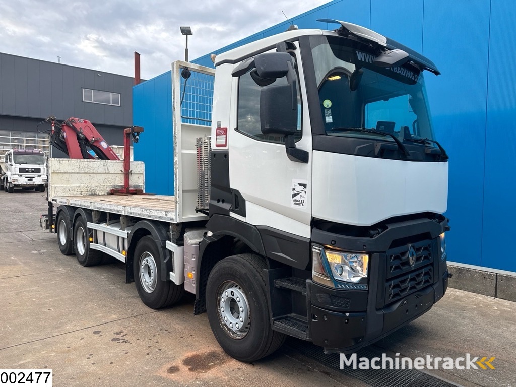 Renault C 440 8x4, EURO 6, HMF, Remote