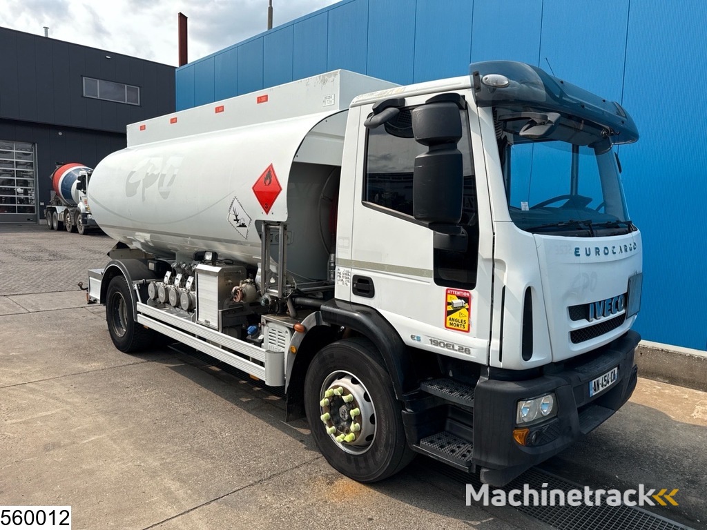 Iveco Eurocargo 190EL28 EURO 5, FUEL, 13390 liter, 4 Comp, Magyar