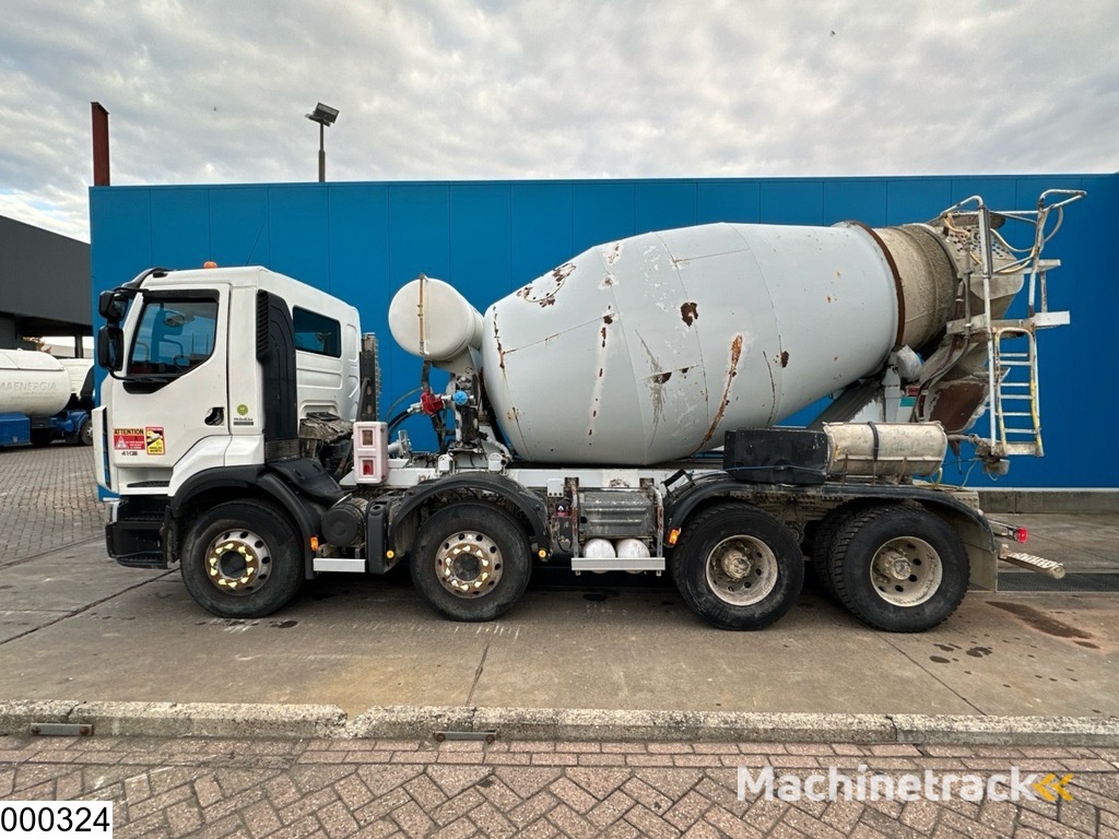 Renault Kerax 410 Dxi 8X4, EURO 4, IMER, 9m3, Manual