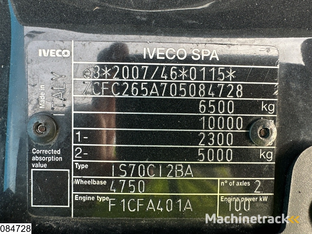 Iveco Daily 65-140 CNG EURO 6, CNG