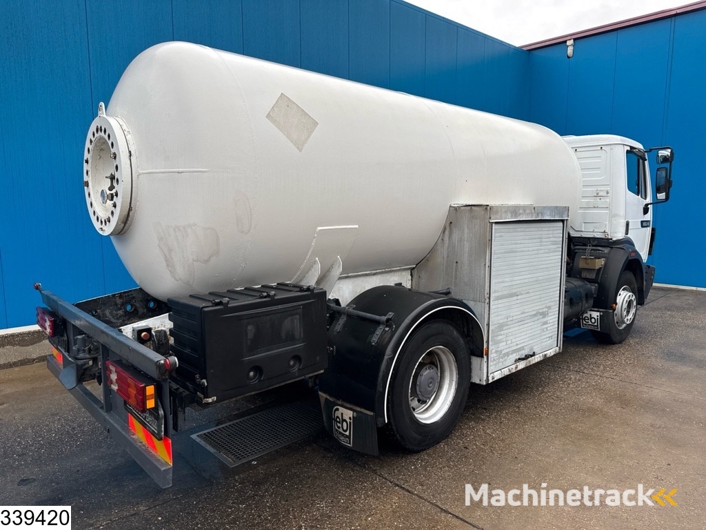 Mercedes 1824 13018 litres, LPG GPL, Gas tank, Leaf suspension