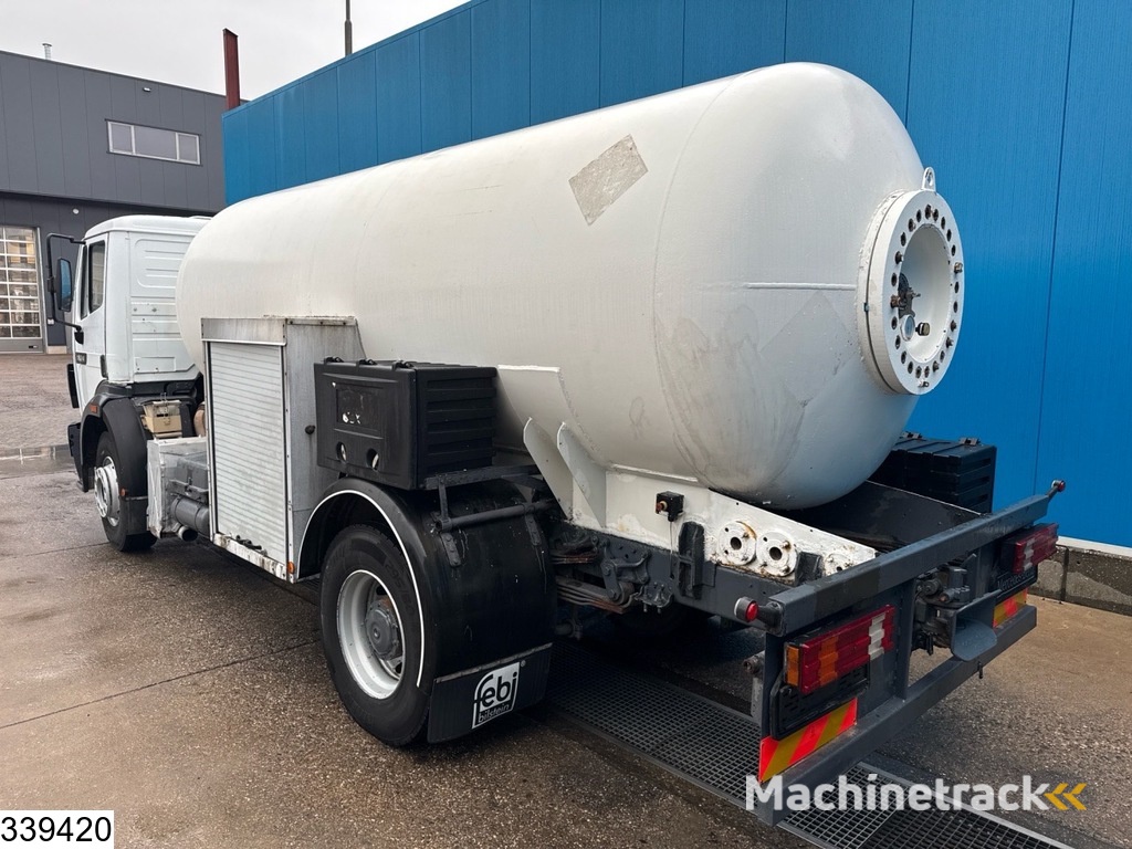 Mercedes 1824 13018 litres, LPG GPL, Gas tank, Leaf suspension
