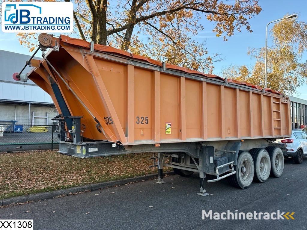 General Trailers kipper Leaf spring suspension, Drum brakes