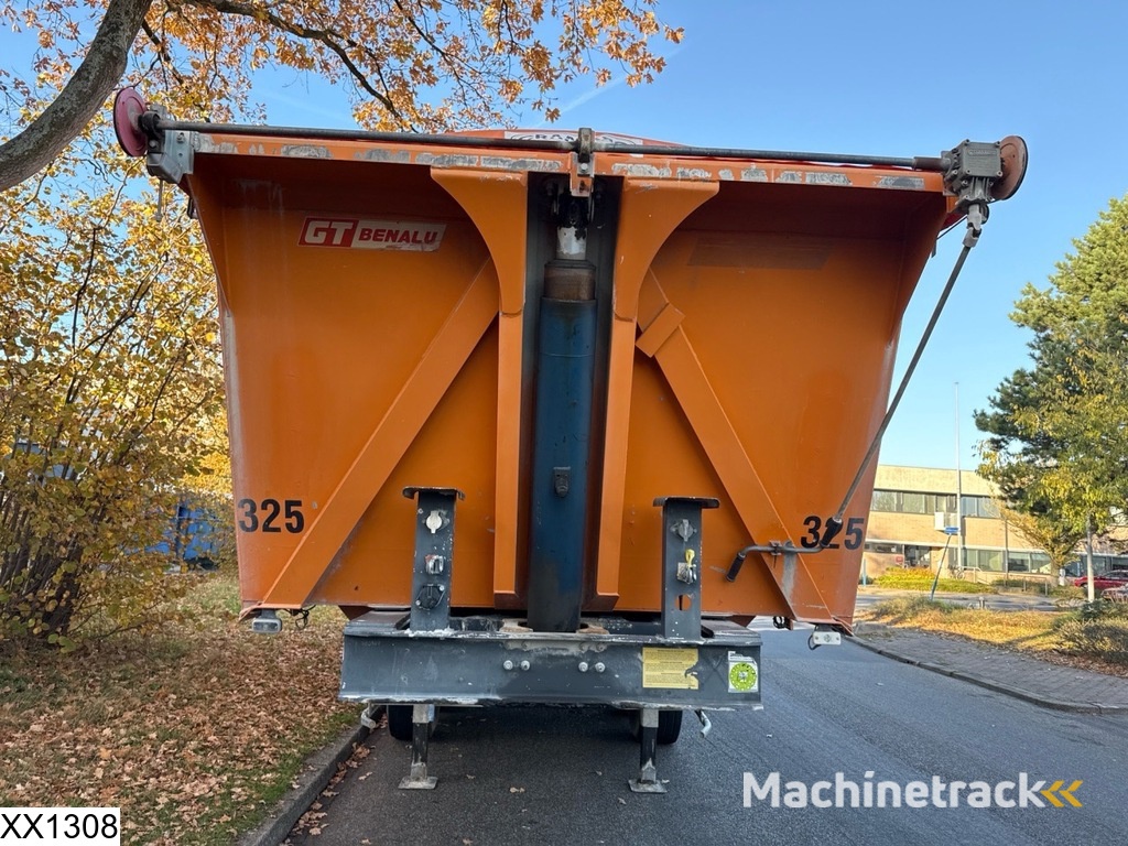 General Trailers kipper Leaf spring suspension, Drum brakes