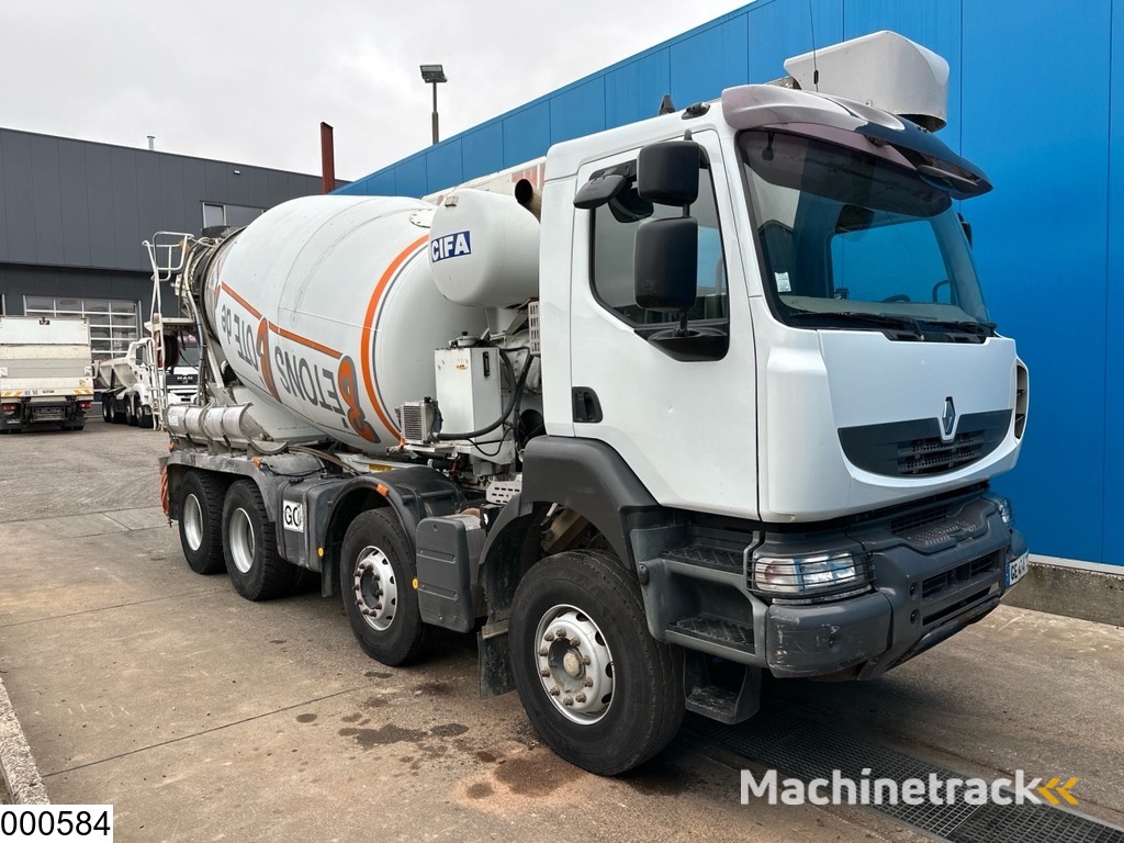 Renault Kerax 410 Dxi 8x4, EURO4, Cifa, 9m3, Remote