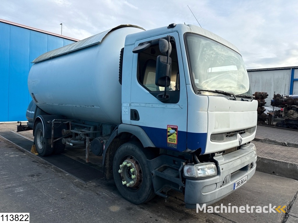Renault Premium 270 18802 Liter, LPG GPL, Gastank, Bladvering