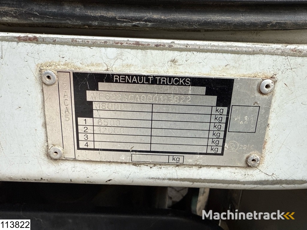 Renault Premium 270 18802 Liter, LPG GPL, Gastank, Bladvering