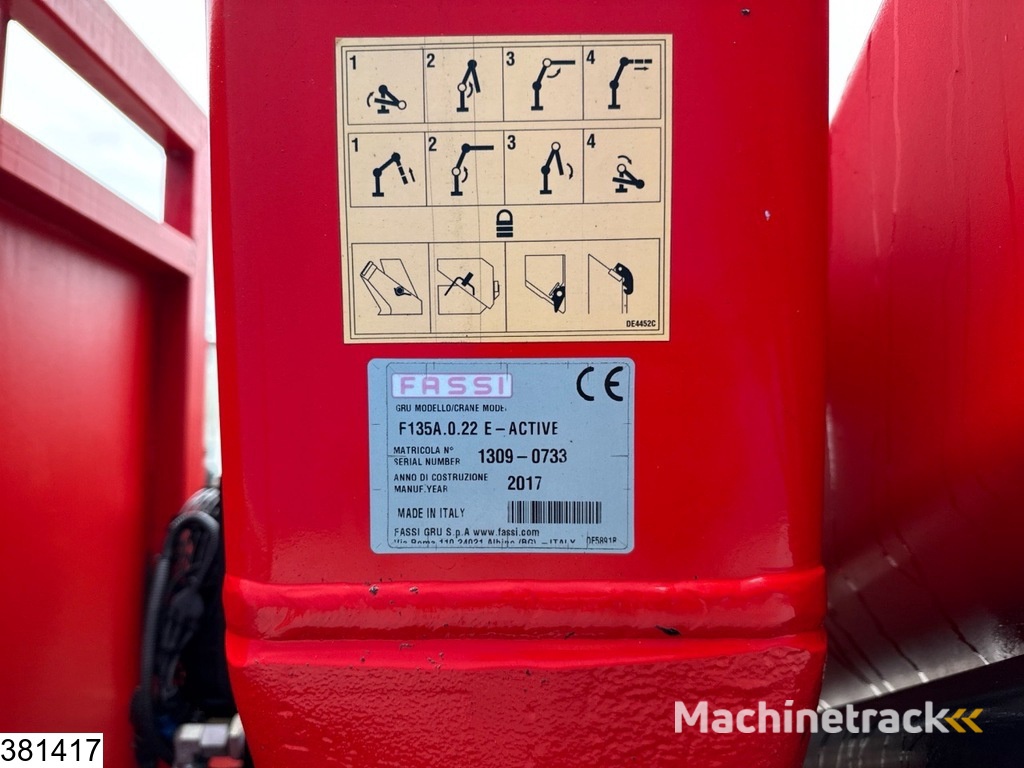 Iveco 260S36 6x2, EURO 6, Fassi, Remote