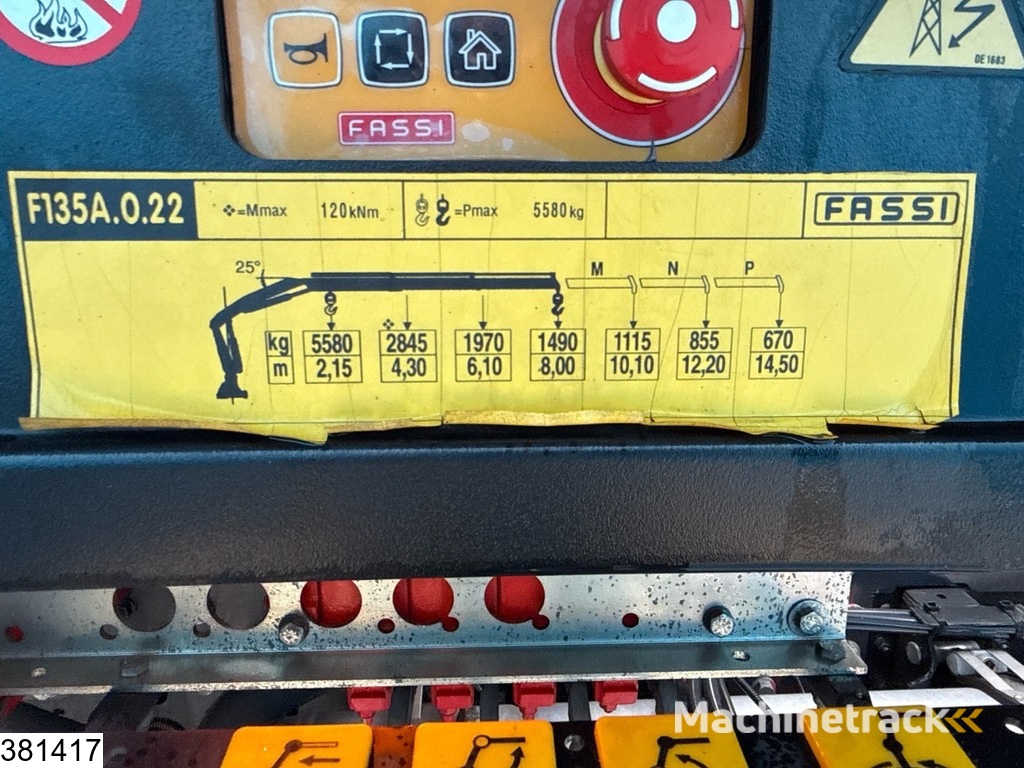 Iveco 260S36 6x2, EURO 6, Fassi, Remote