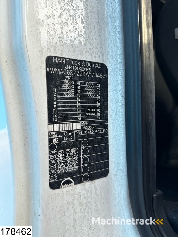 MAN TGS 18 480 EURO 6, Retarder, PTO