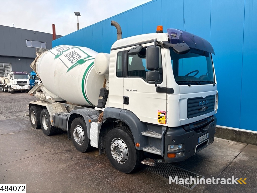 MAN TGA 35 360 8x4, 8m3, Manual, Leaf