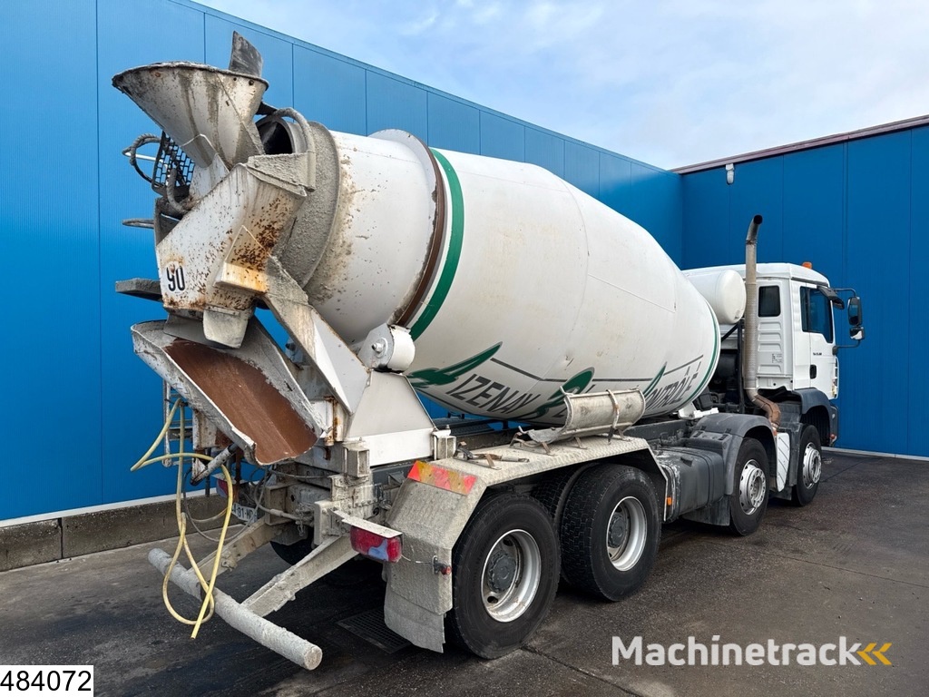 MAN TGA 35 360 8x4, 8m3, Manual, Leaf