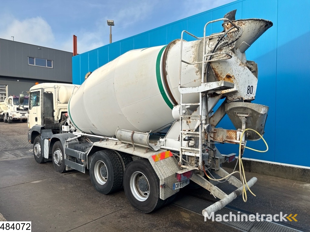 MAN TGA 35 360 8x4, 8m3, Manual, Leaf