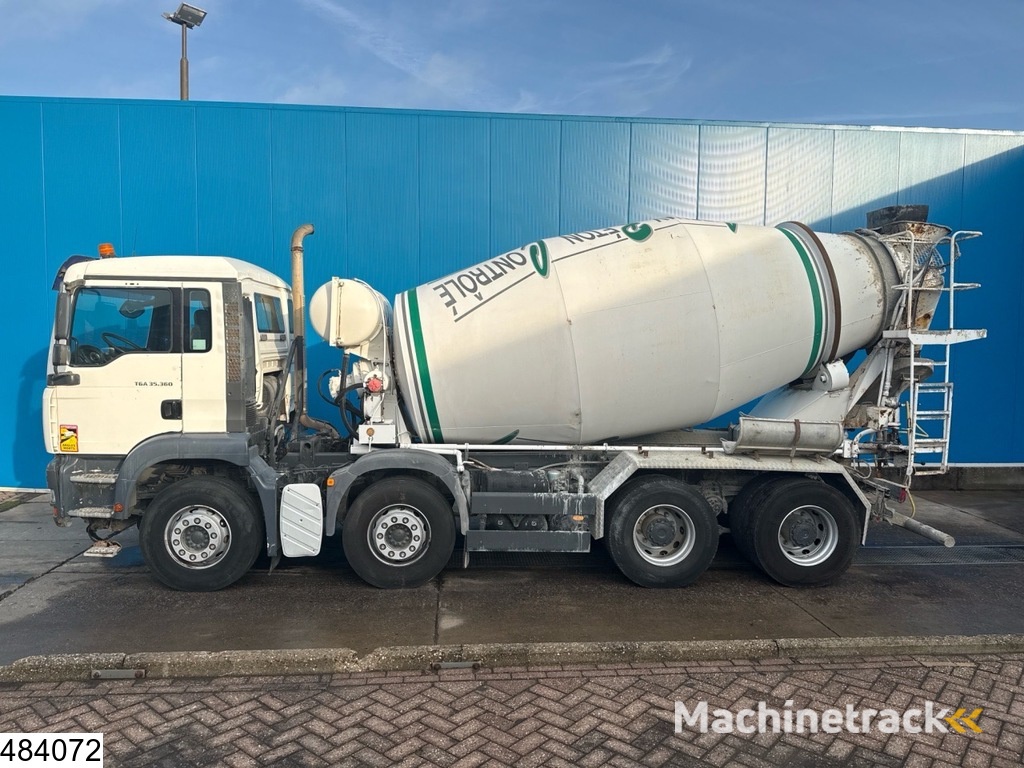 MAN TGA 35 360 8x4, 8m3, Manual, Leaf