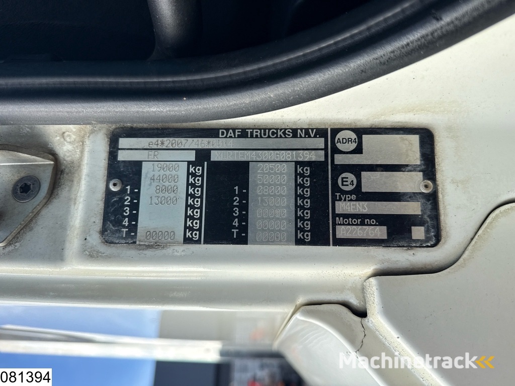 DAF CF 410 EURO 6, PTO