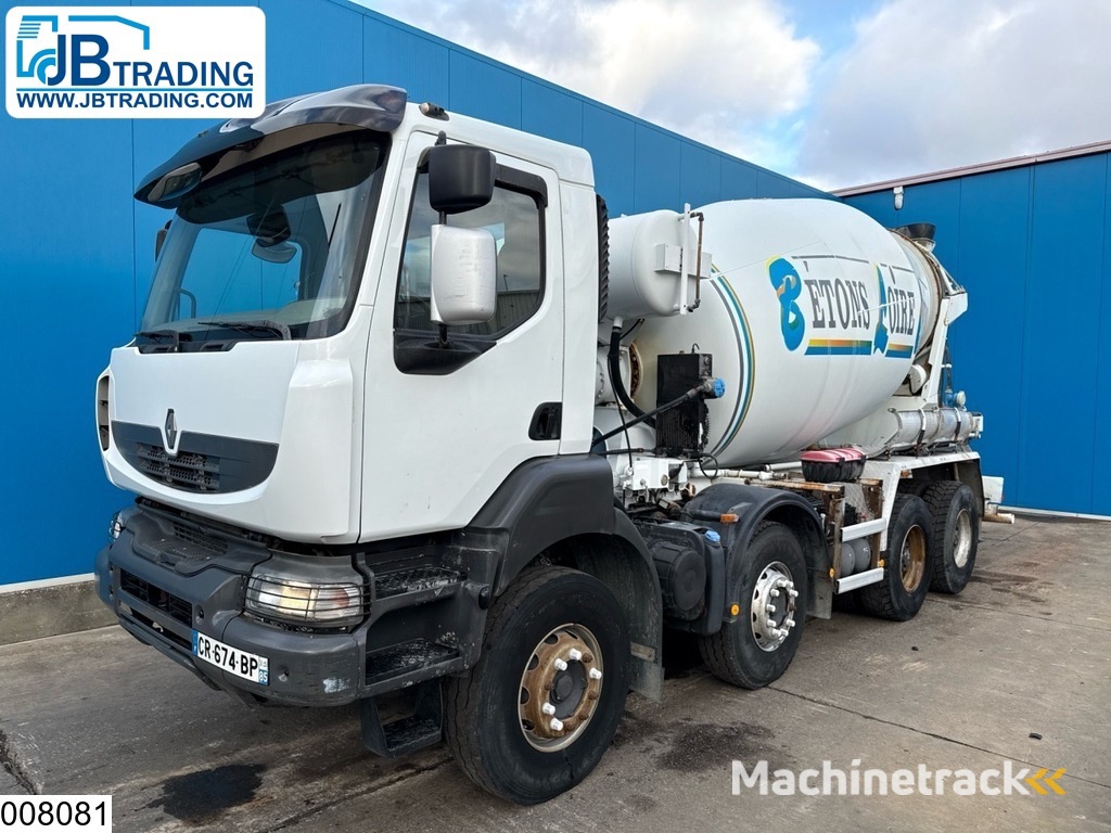 Renault Kerax 380 Dxi 8x4, EURO 5, Imermix 9m3