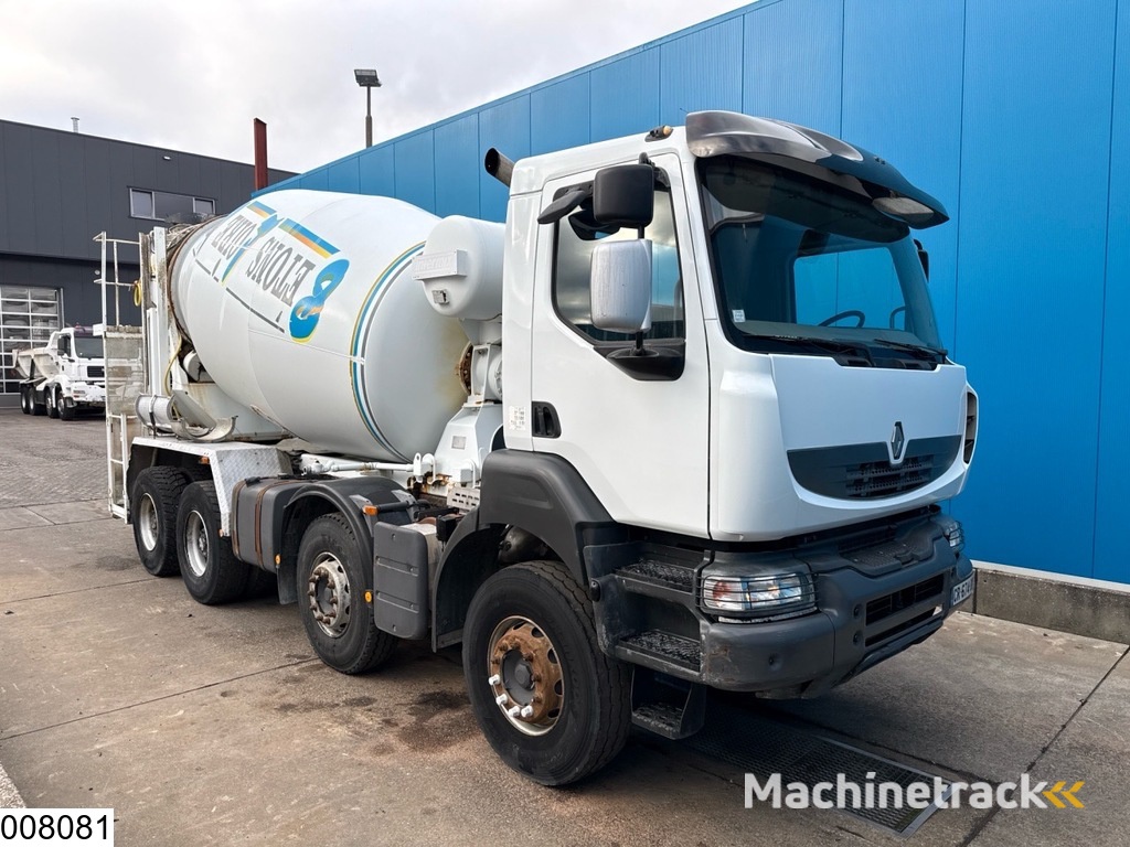 Renault Kerax 380 Dxi 8x4, EURO 5, Imermix 9m3