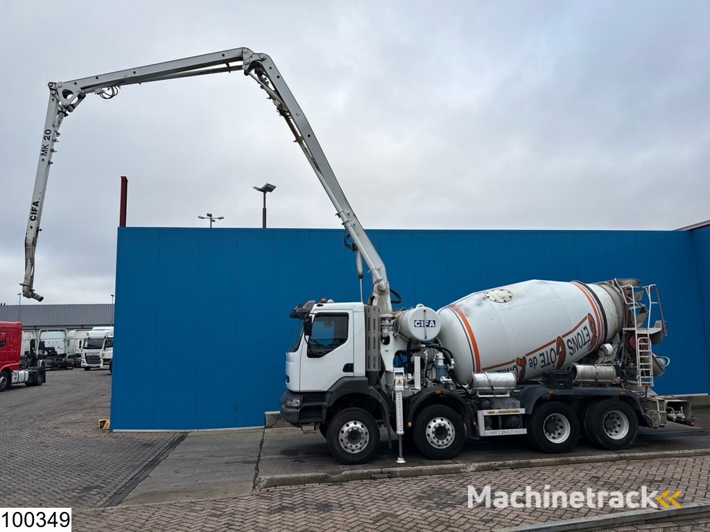 Renault Kerax 420 8x4, EURO 3, Cifa MK20, 9m3