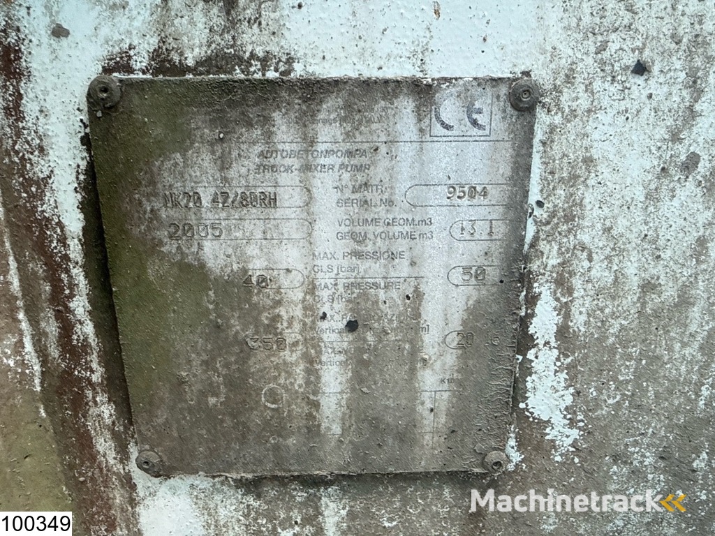 Renault Kerax 420 8x4, EURO 3, Cifa MK20, 9m3