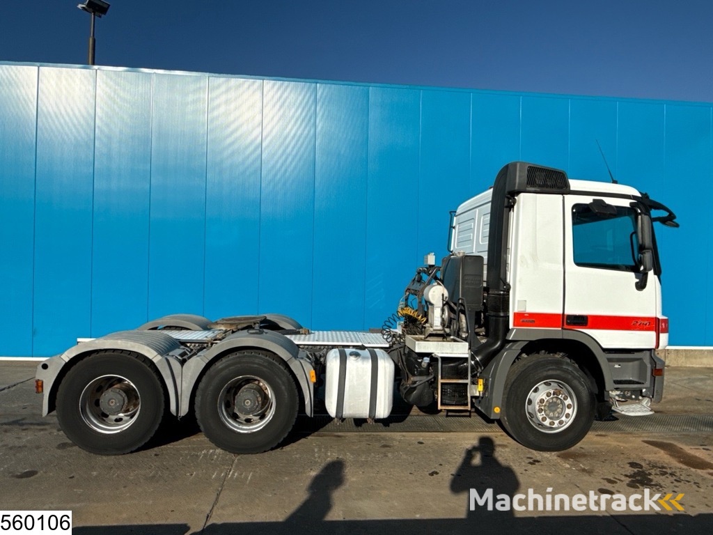 Mercedes Actros 2641 6x4, EURO 5, Hub reduction, Hydraulic