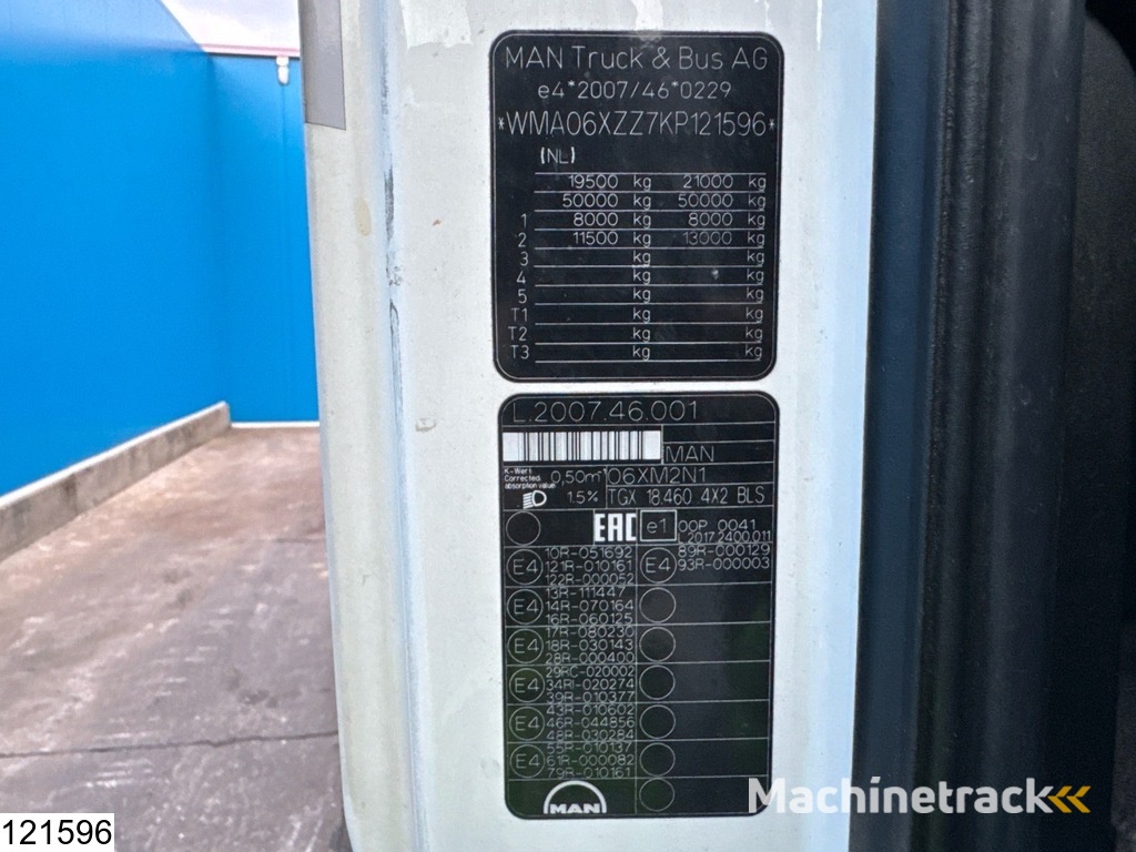 MAN TGX 18 460 EURO 6, Engine failure