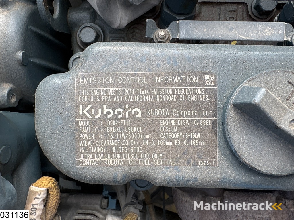 Bomag BW 100ADM-5 2612h, 15.1KW