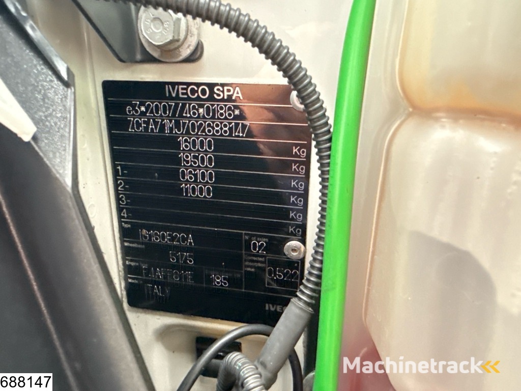 Iveco Eurocargo 160E25 EURO 6, Palfinger, Remote, Steel