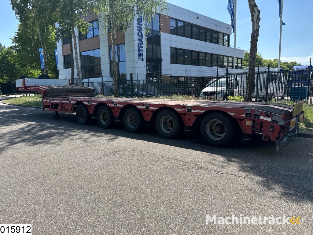 Faymonville multi max 85.000 KG, Steering axle