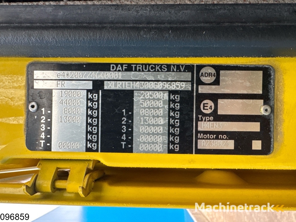 DAF XF 460 EURO 6, Retarder