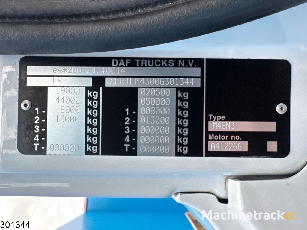 DAF CF 480 EURO 6d, ACC