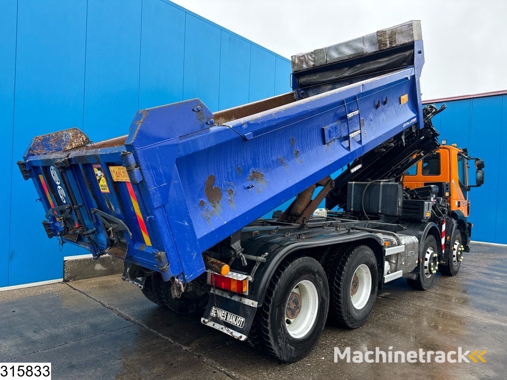 Iveco Trakker 450 8x4, EURO 6, HIAB, REMOTE