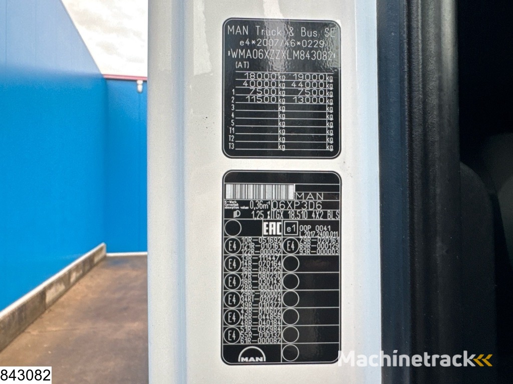 MAN TGX 18 510 EURO 6d. Retarder, ACC