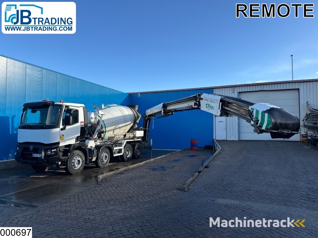 Renault C 380 8x4, EURO 6, Liebherr, 8m3, Remote