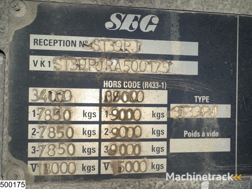 Samro gesloten bak 15 Units.