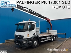 mercedes-arocs-2540-6x2,-euro-6,-palfinger,-remote