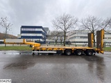 Minituur van Goldhofer Lowbed 48,000 kg, Steering axle