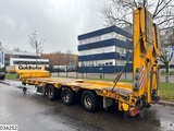 Minituur van Goldhofer Lowbed 48,000 kg, Steering axle