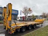 Minituur van Goldhofer Lowbed 48,000 kg, Steering axle
