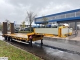 Minituur van Goldhofer Lowbed 48,000 kg, Steering axle